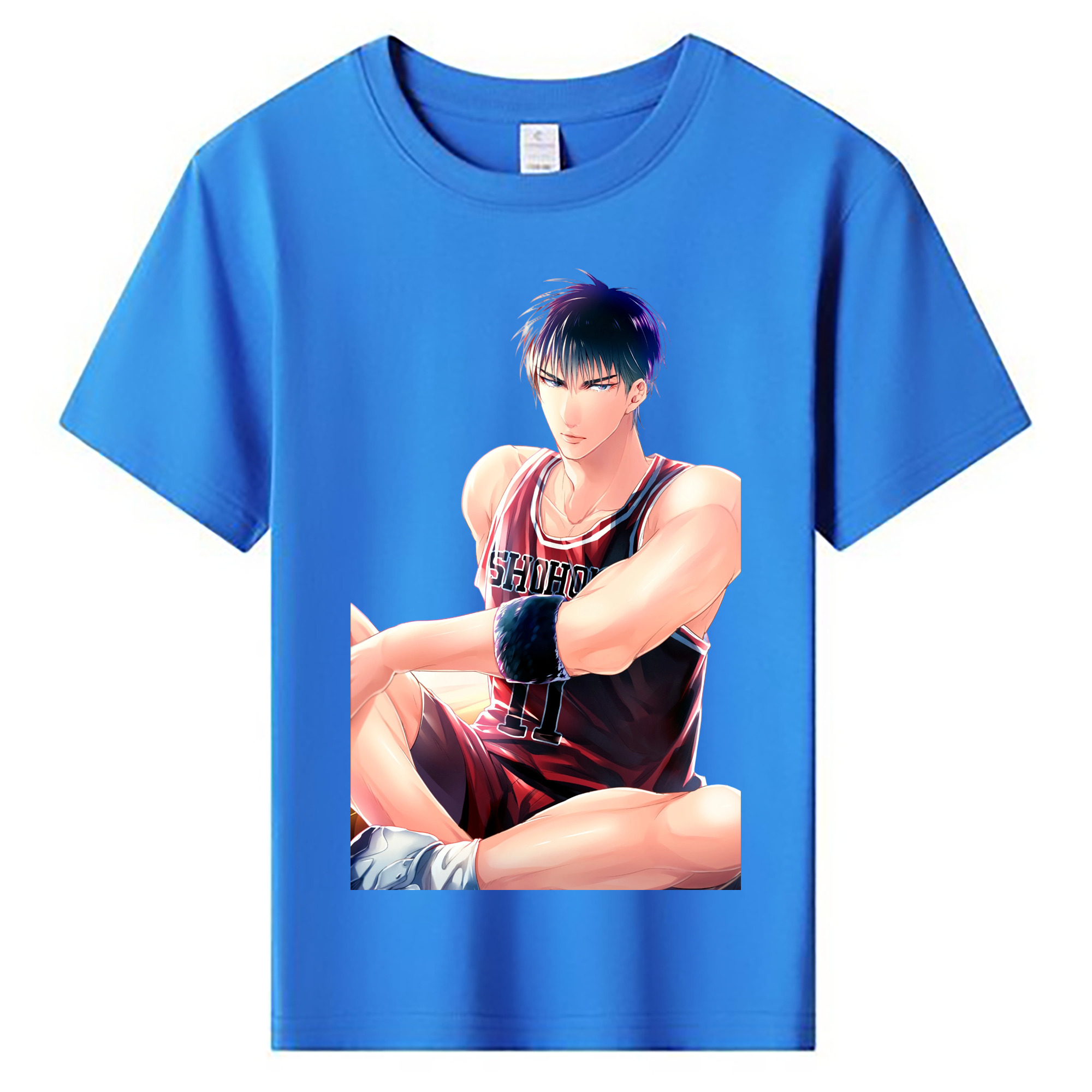 （画像用） SLAM DUNK／スラムダンク 綿100％キッズTシャツ（フロントプリント）